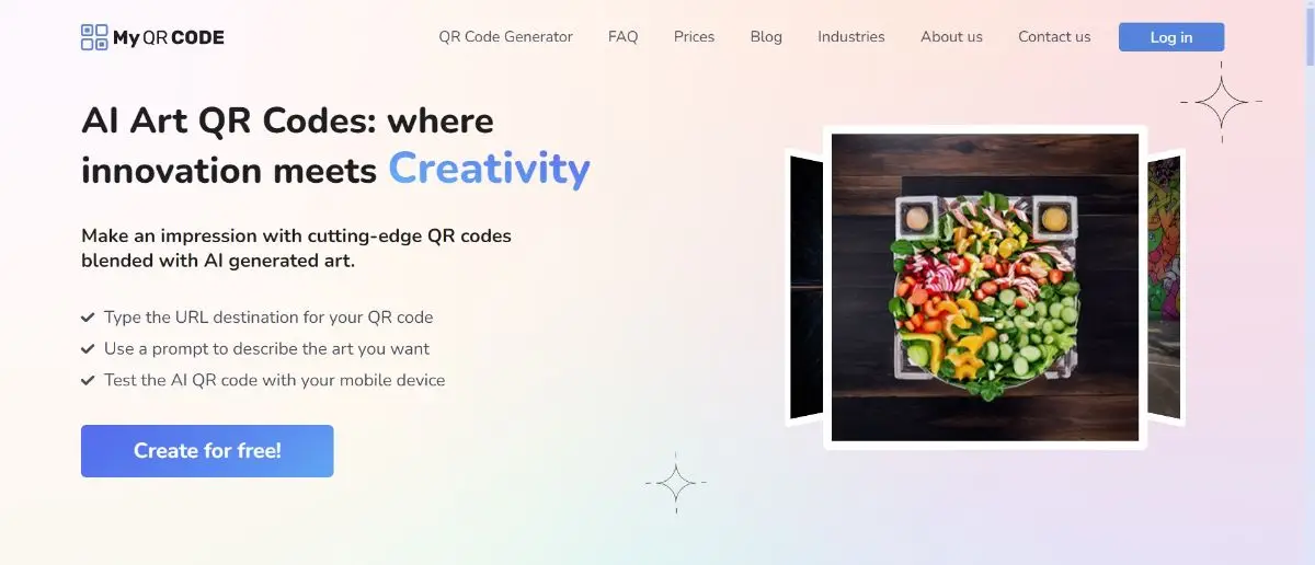 AI Art QR Codes by MyQRCode product image