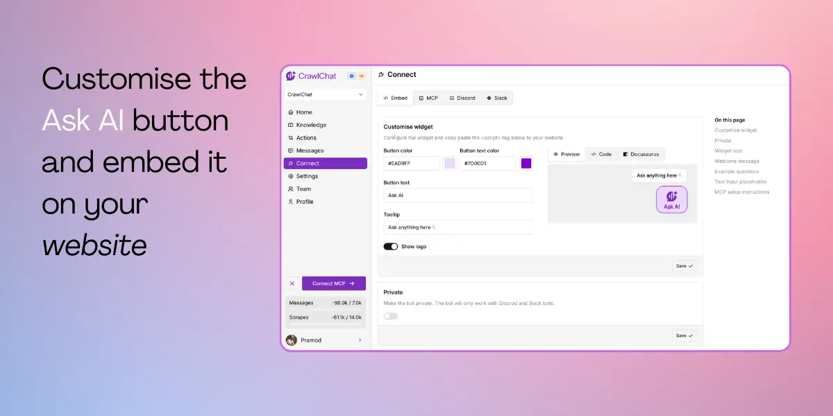 CrawlChat screenshot 3