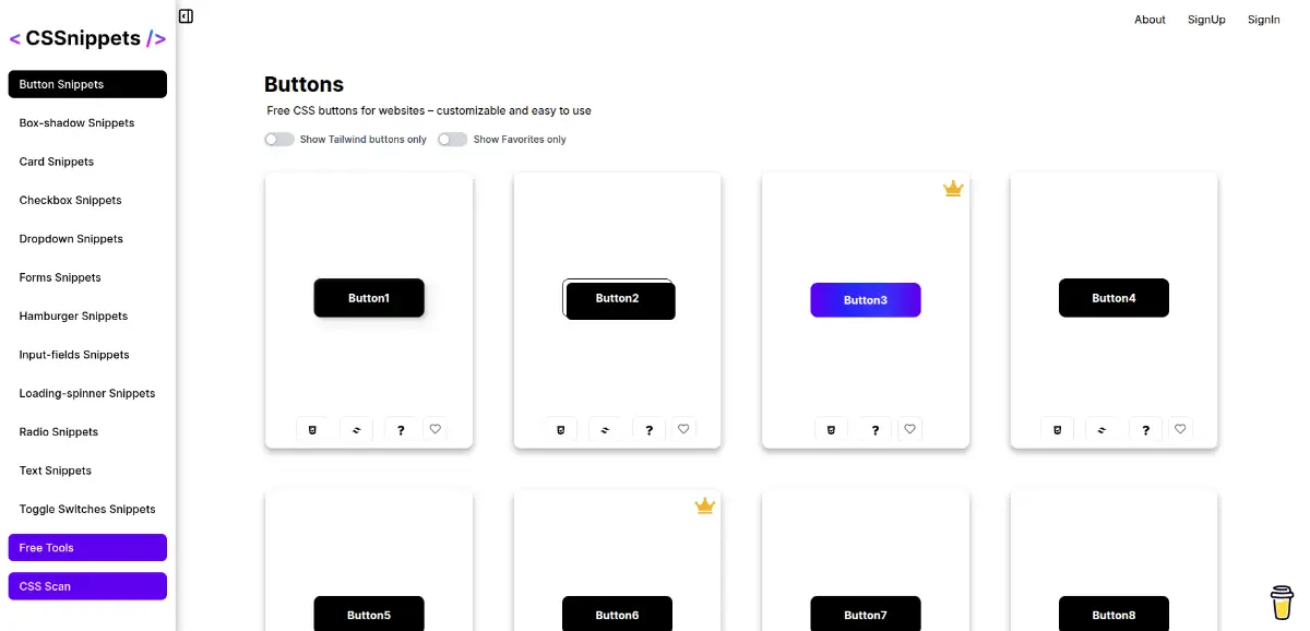 CSSnippets screenshot 3