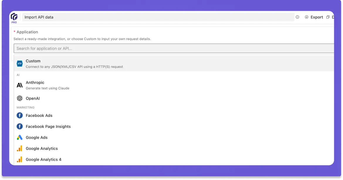 Data Fetcher screenshot 2