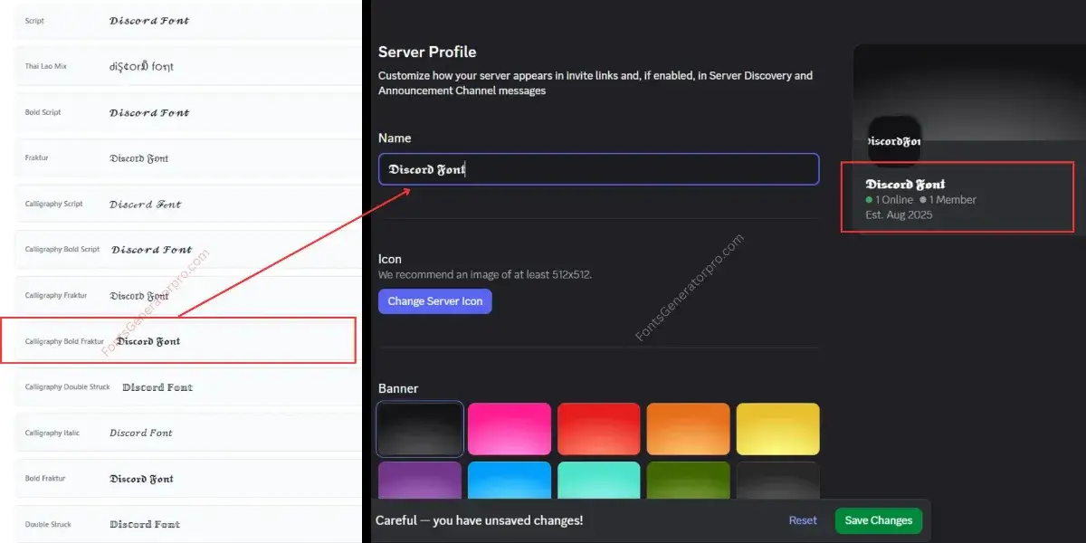 FontsGeneratorPro screenshot 1