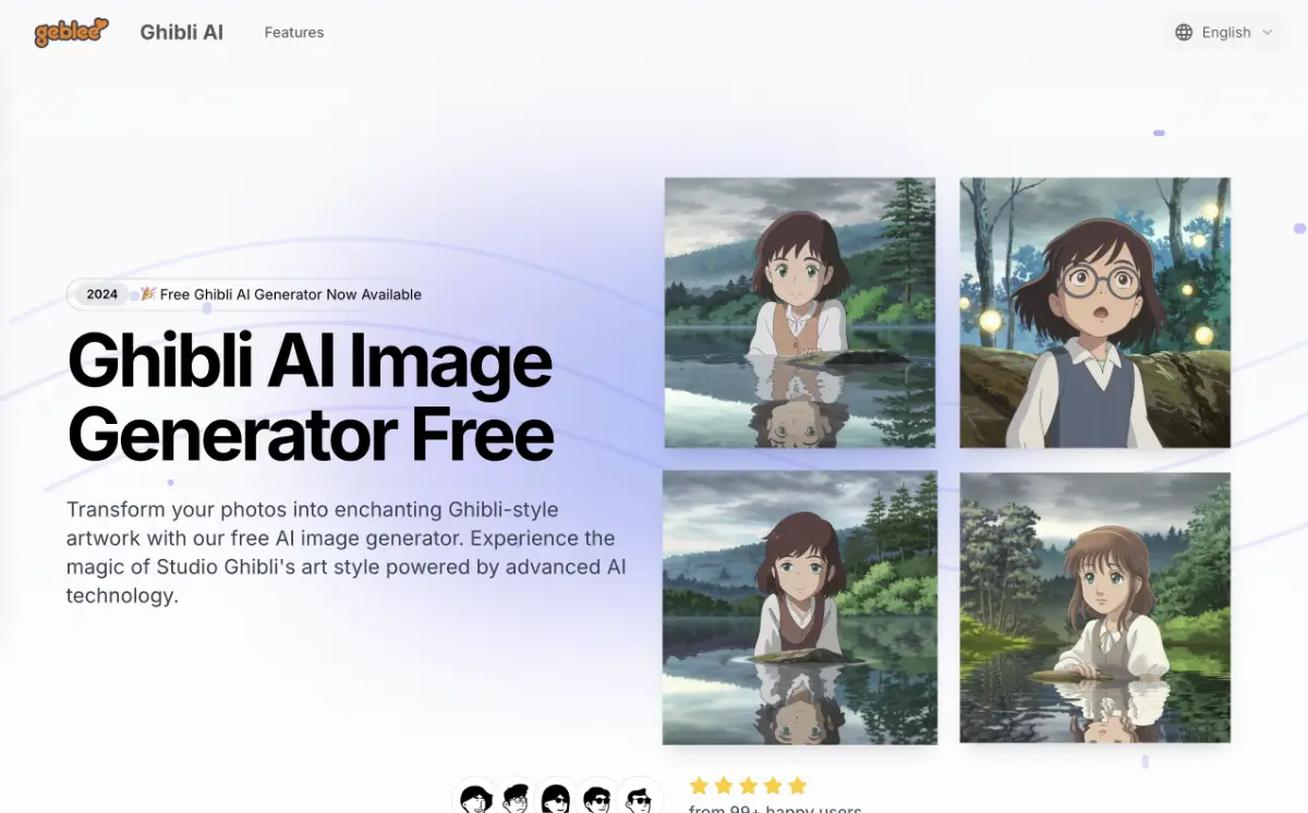 Ghibli AI Image Generator  screenshot 1