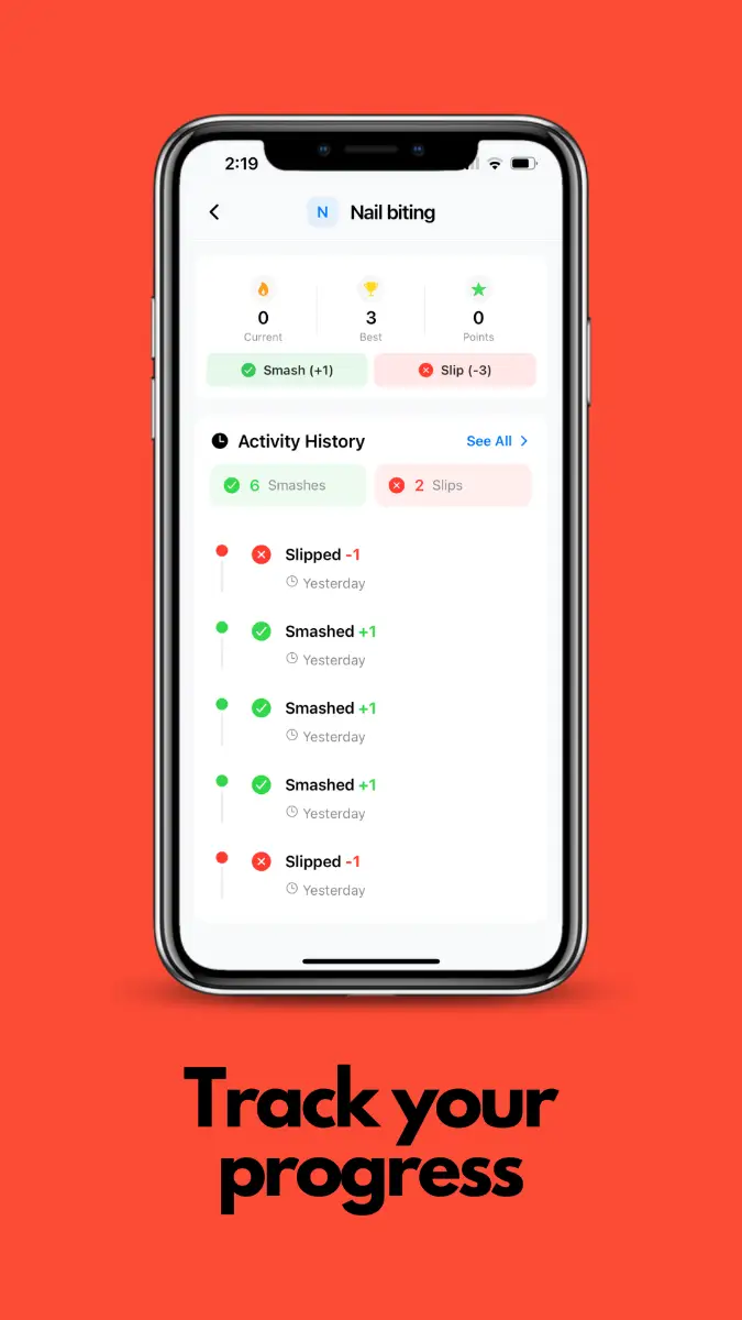HabitSmash screenshot 2