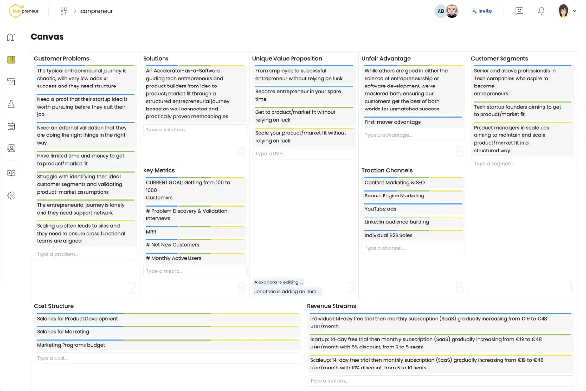 Icanpreneur screenshot 2