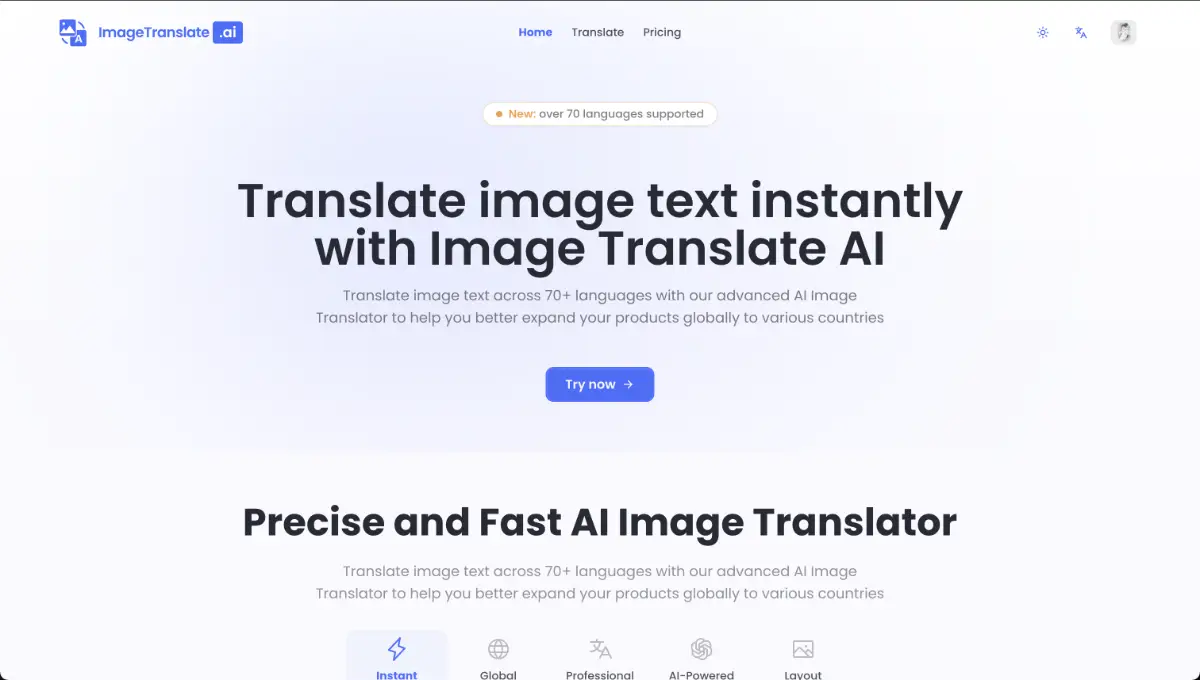 Image Translate AI screenshot 1