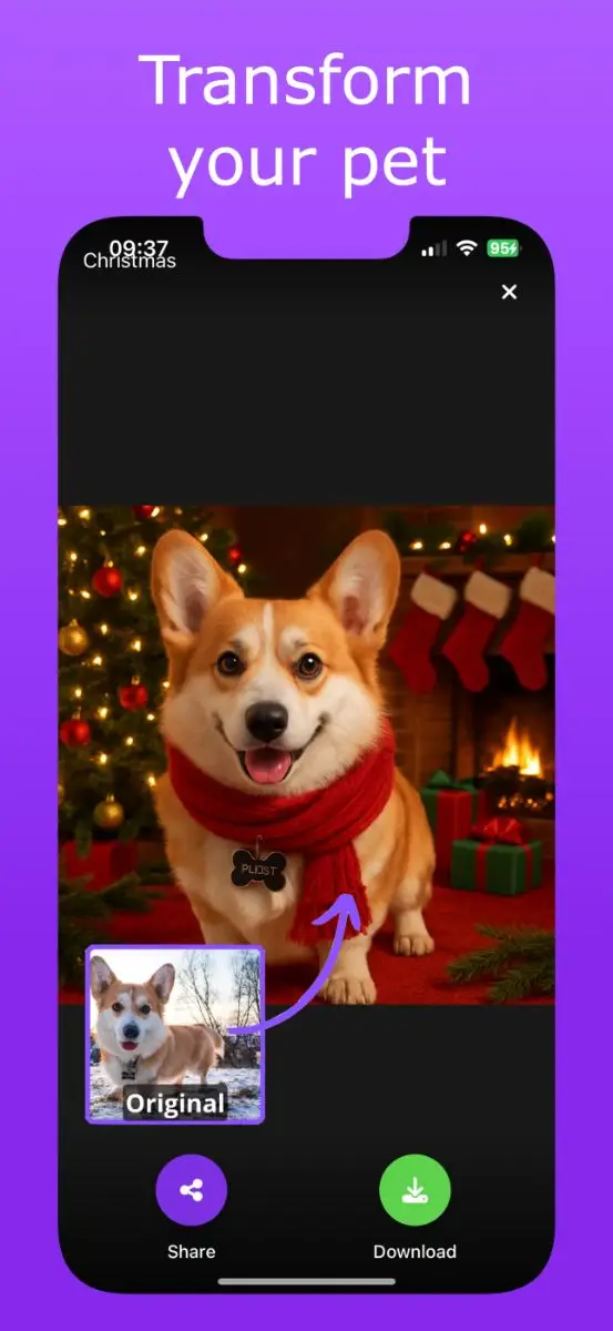 Luks - AI Pet Portraits screenshot 2
