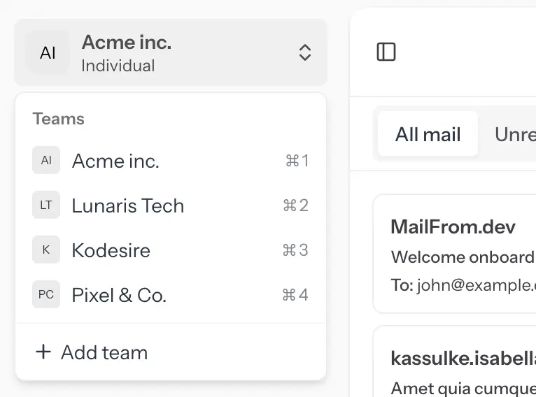 MailFrom.dev screenshot 2