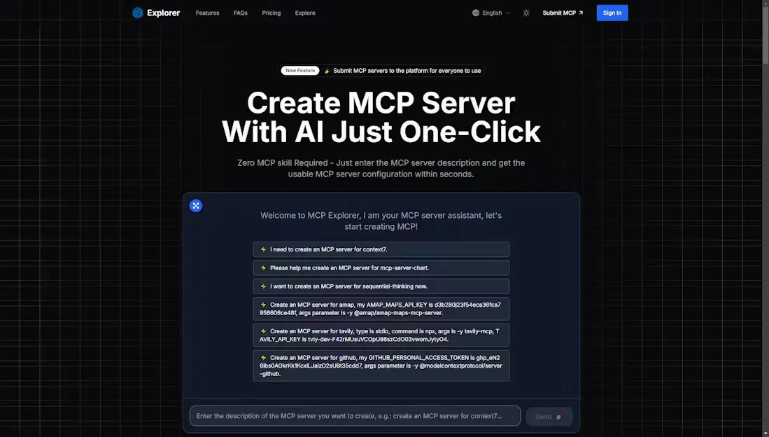 MCP Explorer screenshot 1