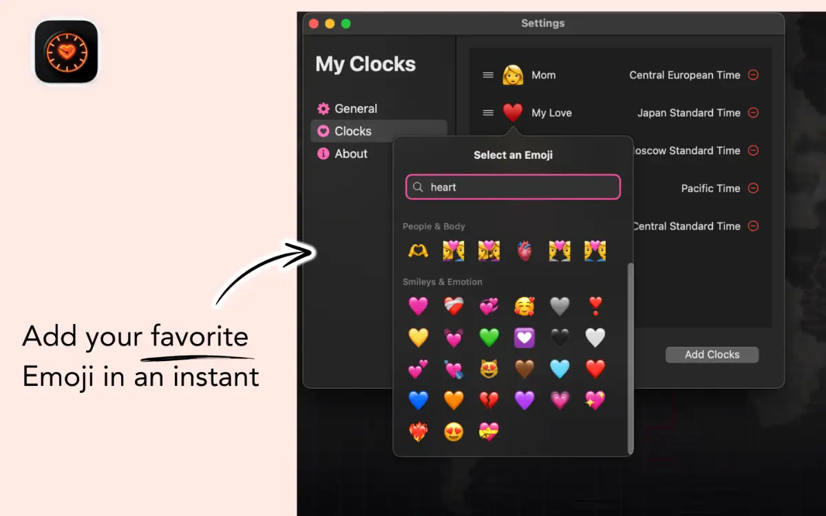 My Clocks screenshot 1