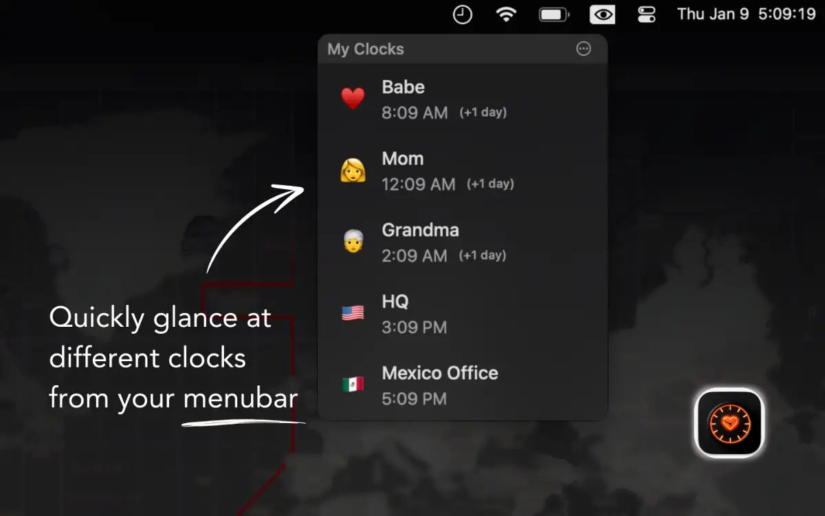 My Clocks screenshot 3