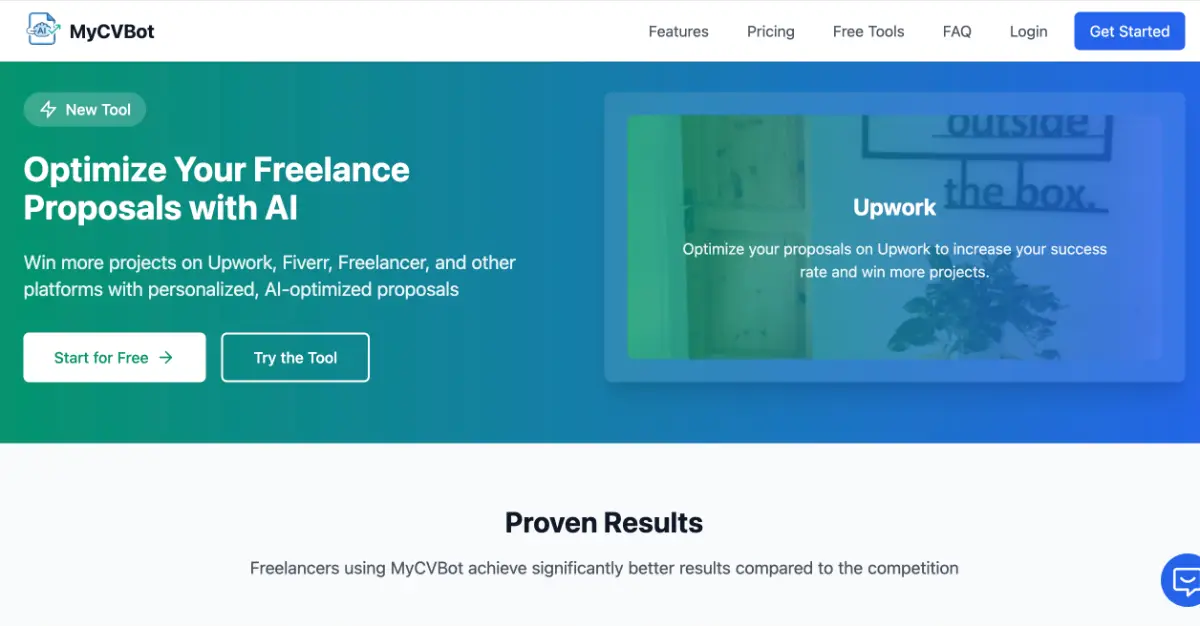 MyCVBot - Freelance project proposals screenshot 2