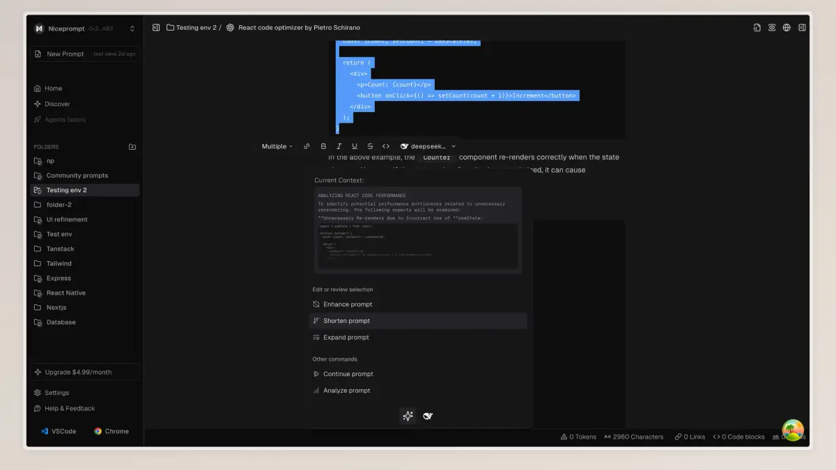 Nice Prompt screenshot 2