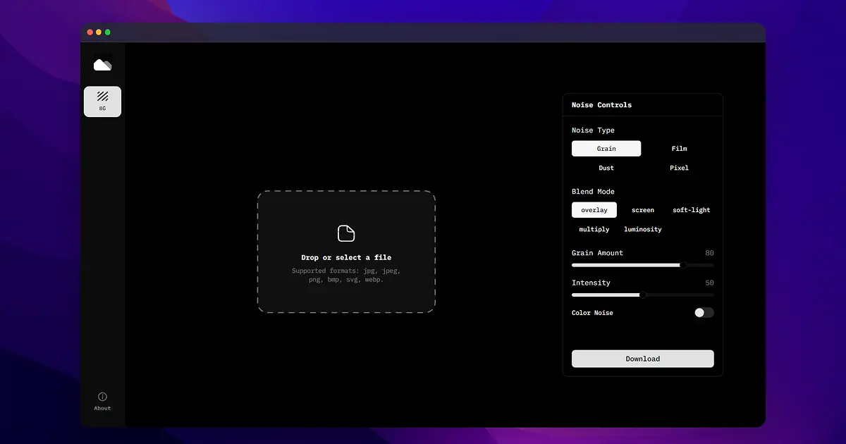 Noise Tools screenshot 1