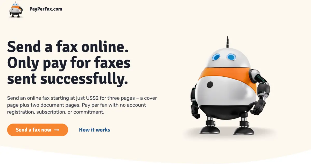 PayPerFax screenshot 1