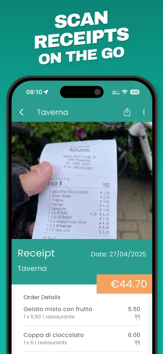 Spentrip - Travel Expenses screenshot 3