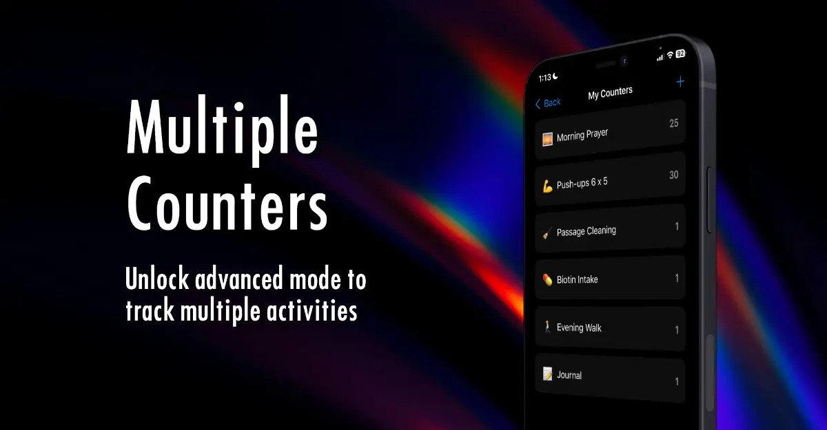Super Counter for iOS screenshot 2