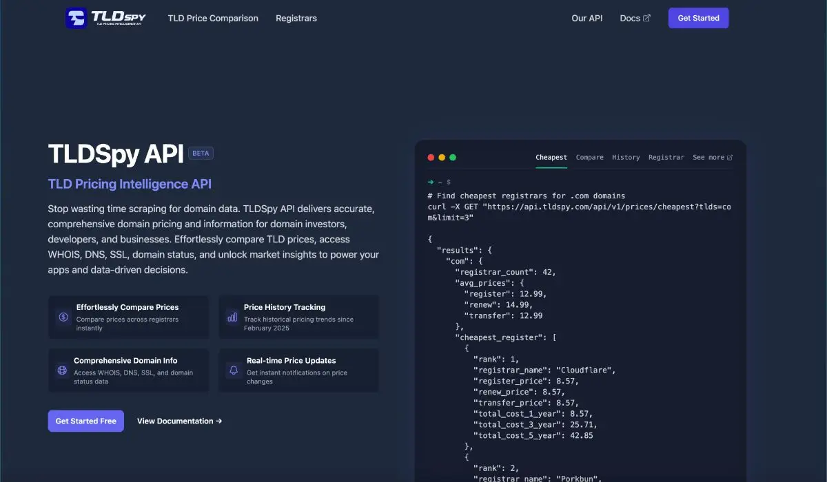 TLDSpy screenshot 3