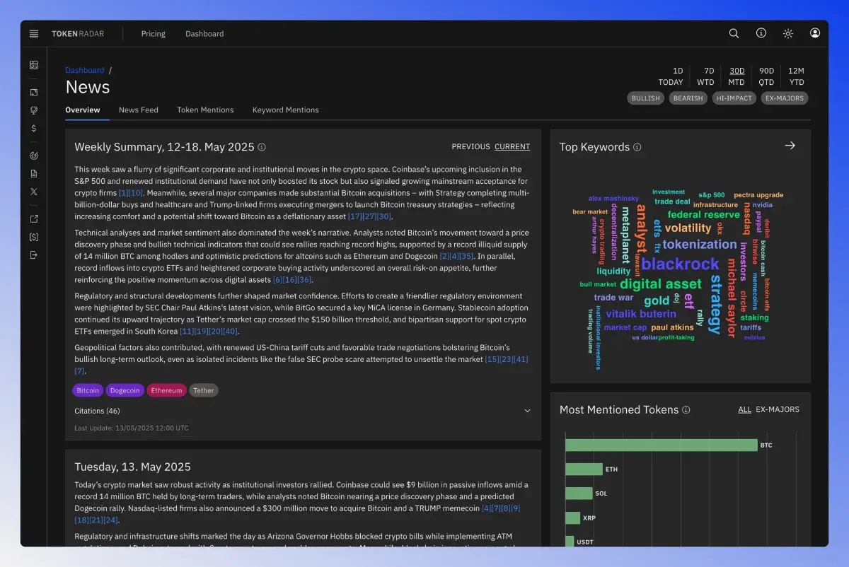 Token Radar screenshot 3