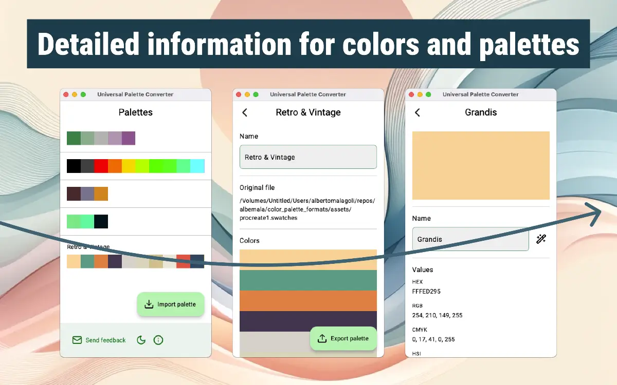 Universal Palette Converter screenshot 3