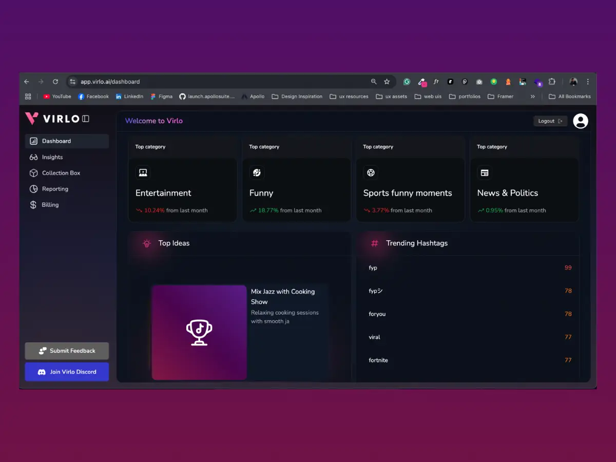 Virlo screenshot 3