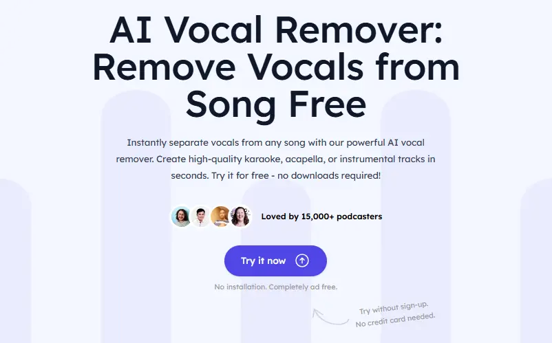 Vocal Remover Free screenshot 2