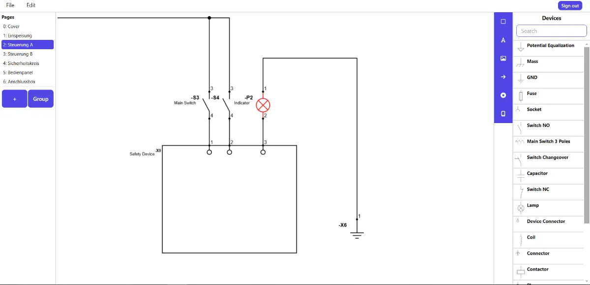 WiringPlan screenshot 2