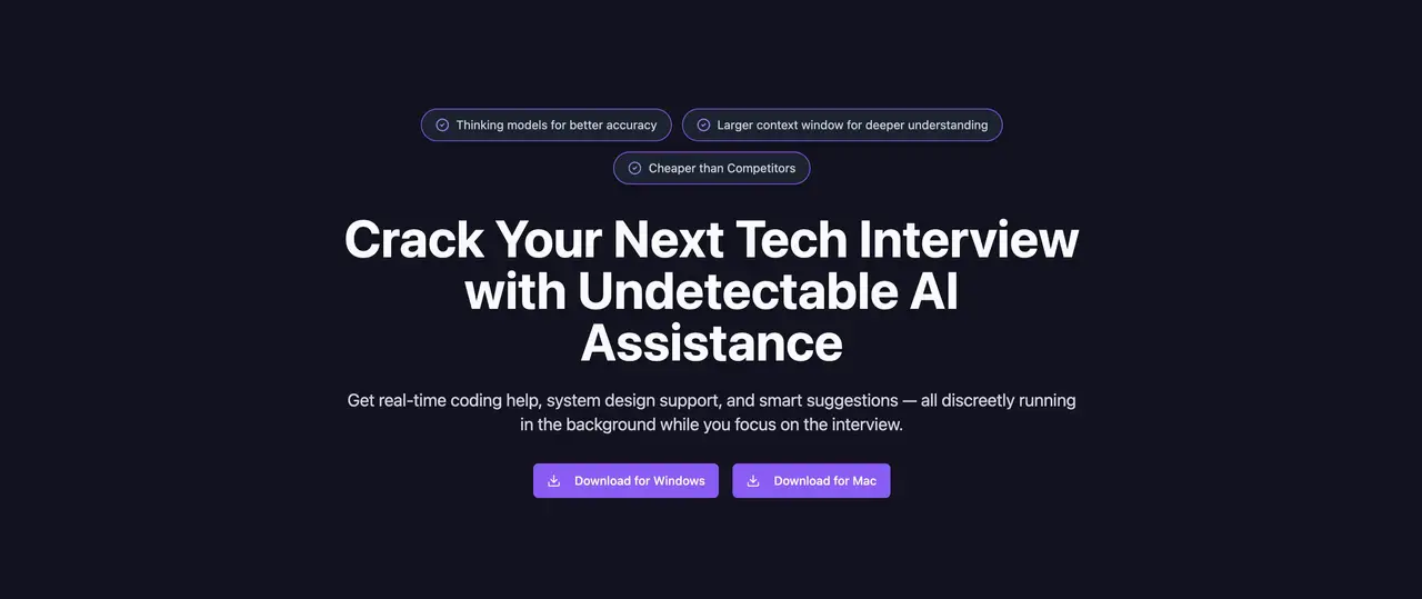 InterviewBot screenshot 2