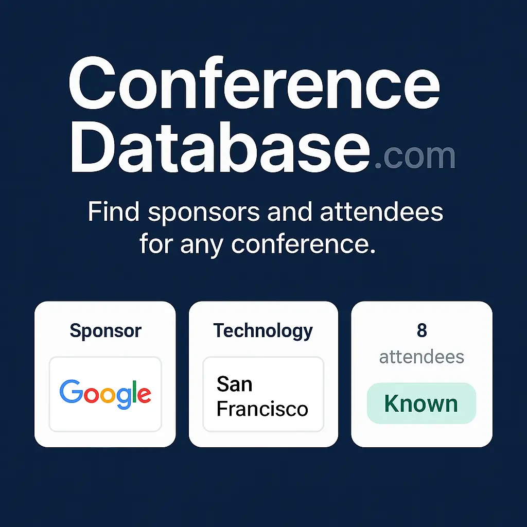 ConferenceDatabase.com screenshot 1