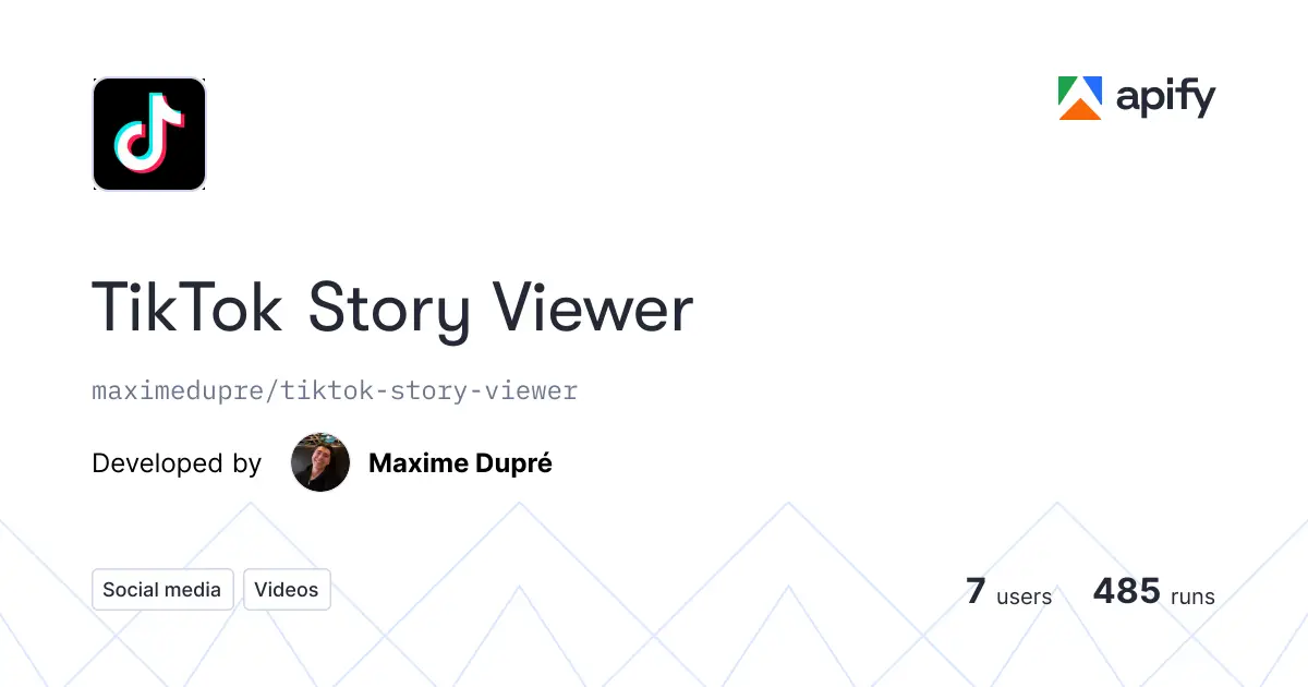 TikTok Story Viewer product image
