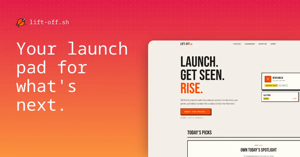 LiftOff Directory screenshot 1