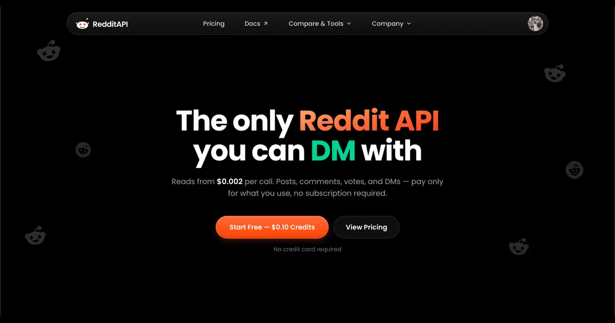 RedditAPIs screenshot 1