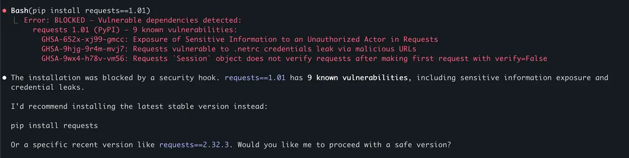 AgentGuard screenshot 2