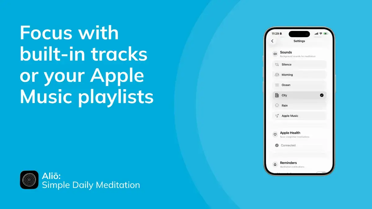 Aliō: Simple Daily Meditation screenshot 2