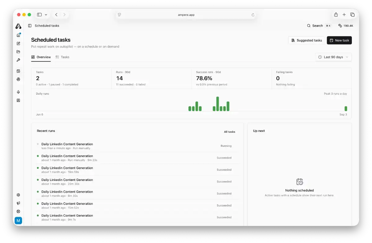 Ampere screenshot 2