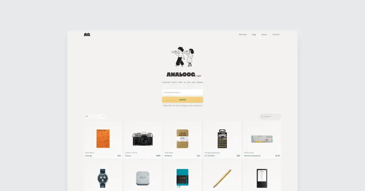 Analoog product image