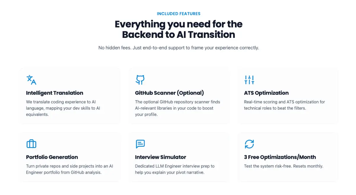 ApplyGenius - AI Resume Builder For Devs screenshot 4
