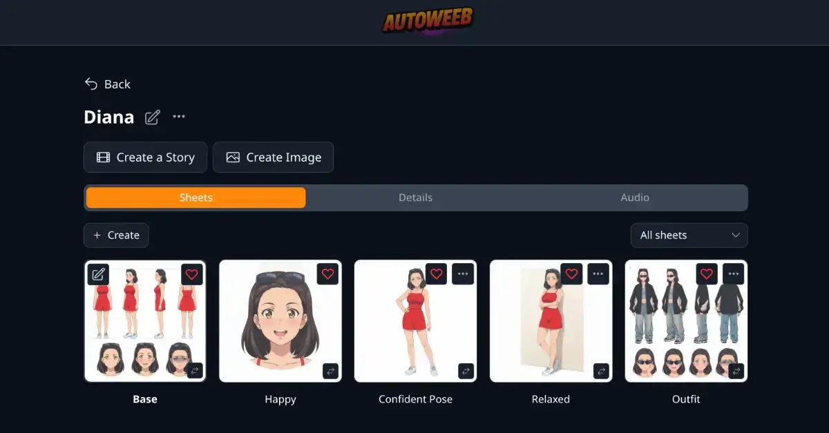 AutoWeeb - Consistent AI Anime screenshot 2