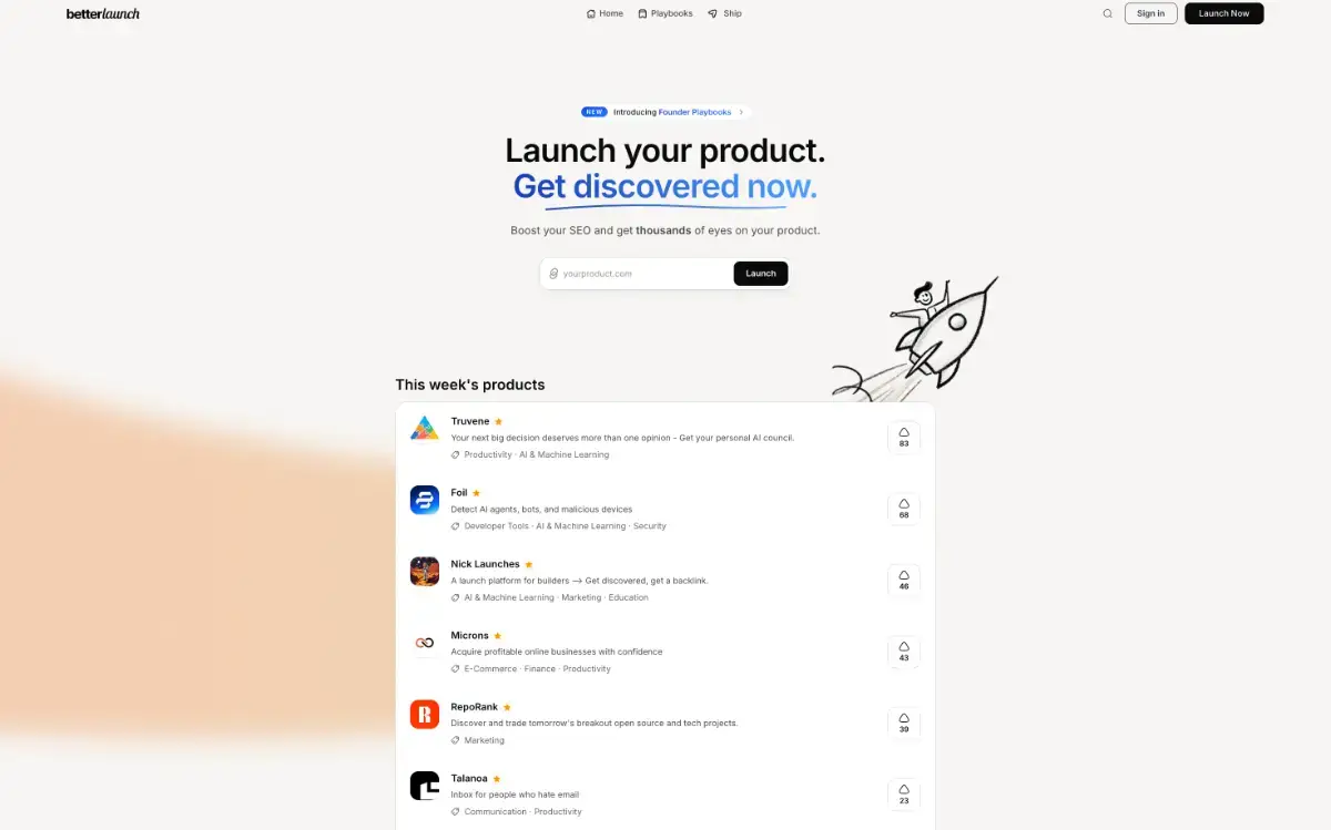 Better Launch screenshot 1