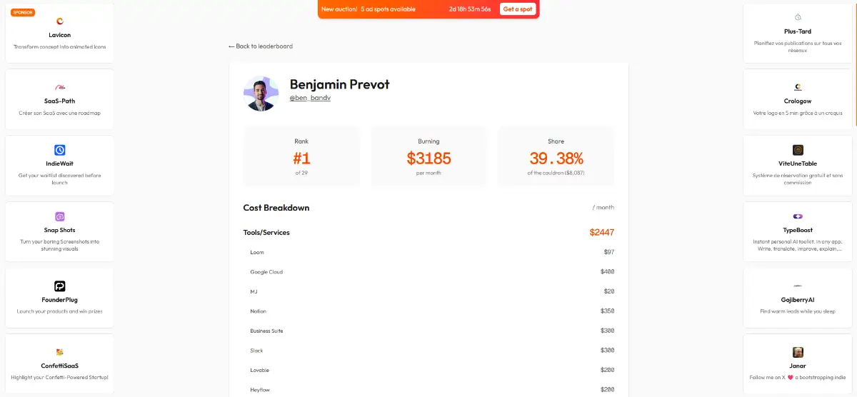 BurnCash screenshot 3