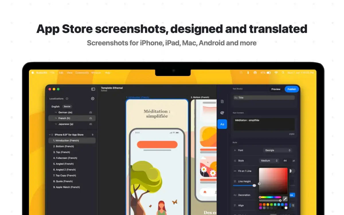 ButterKit screenshot 1