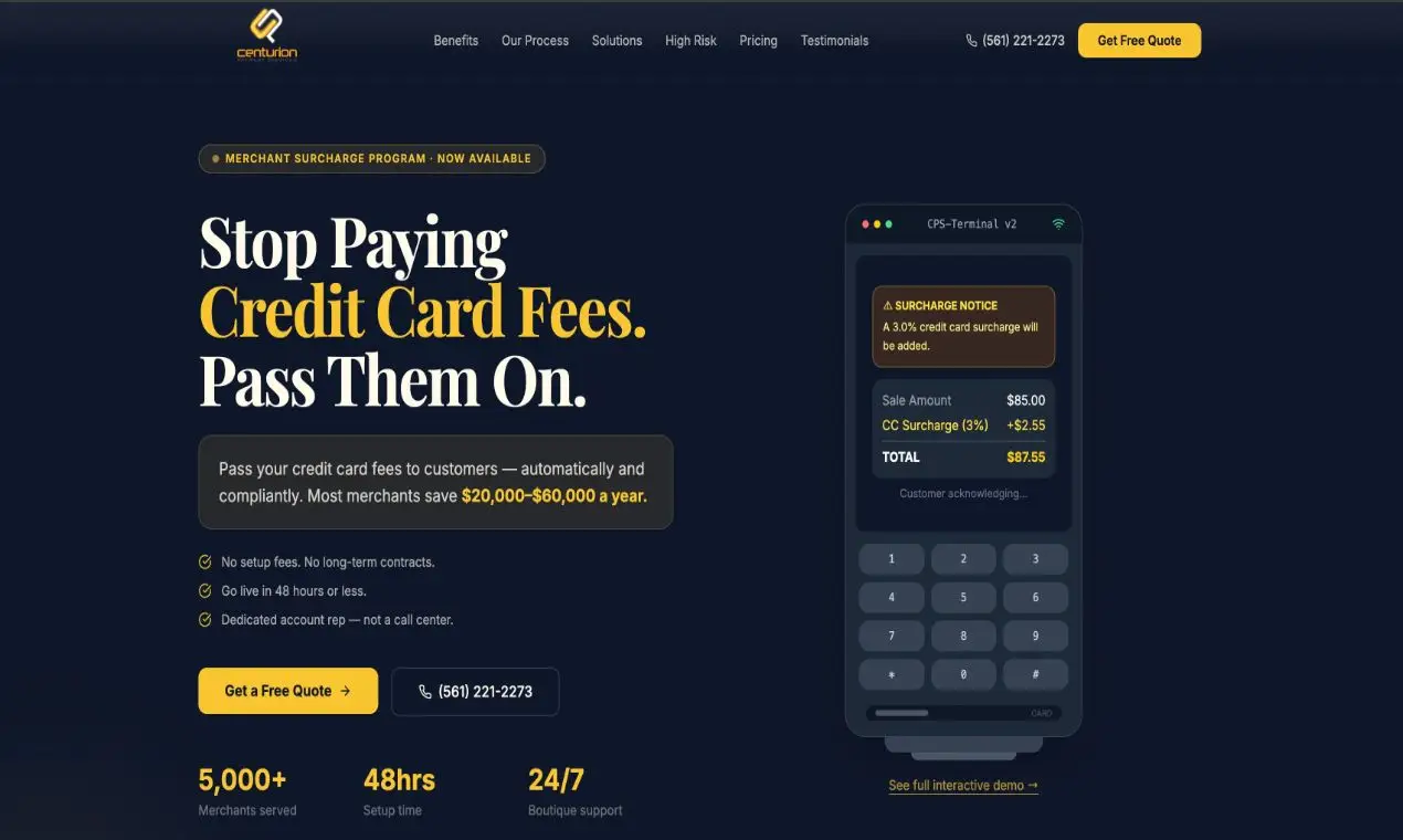 Centurion Payment Services screenshot 1