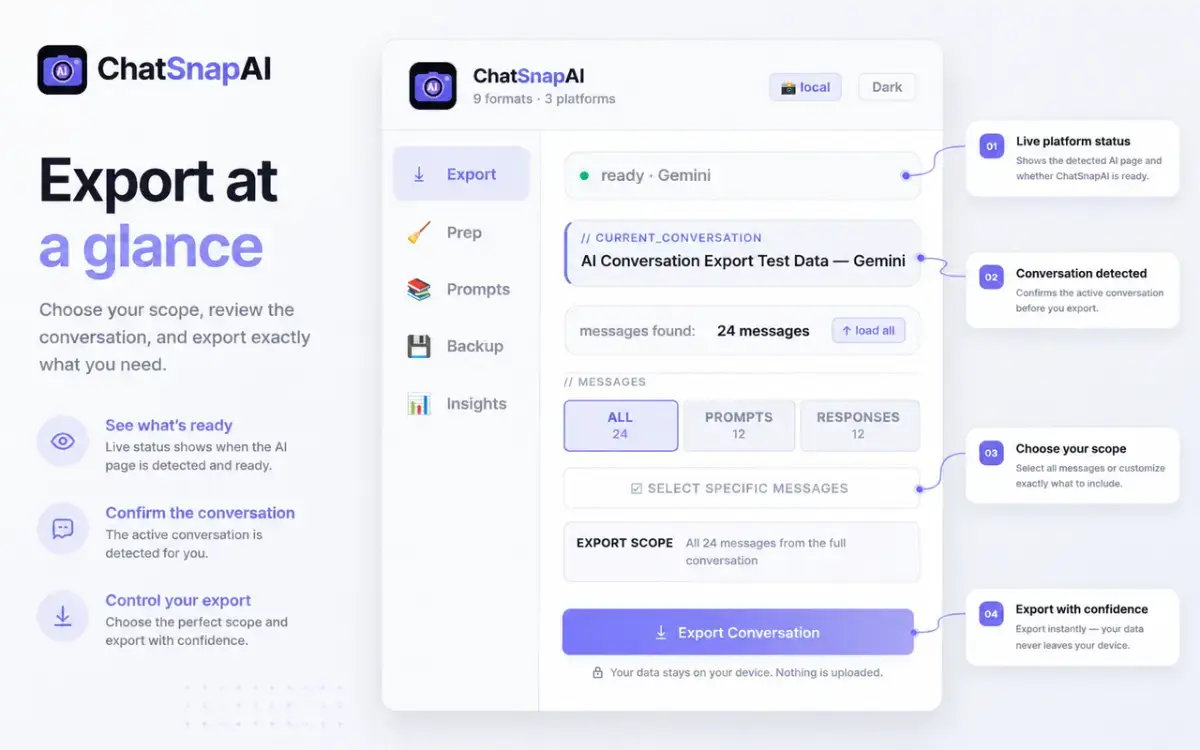 ChatSnapAI screenshot 1