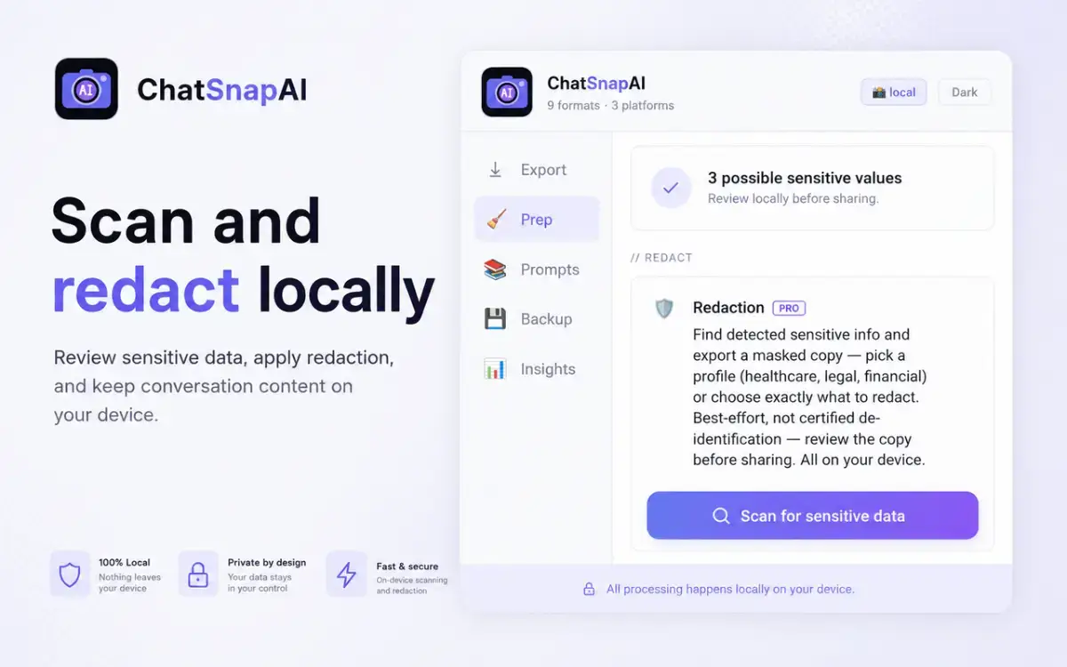 ChatSnapAI screenshot 2