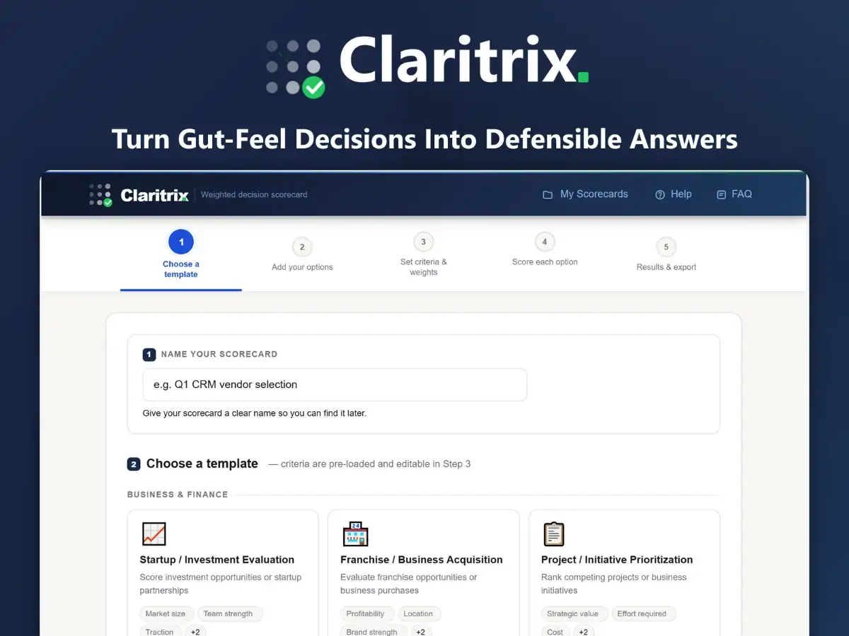 Claritrix screenshot 3