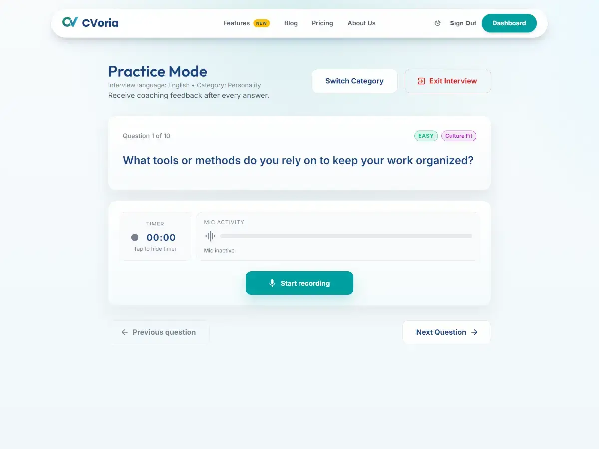 CVoria screenshot 3