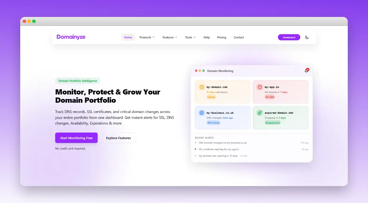 Domainyze screenshot 1