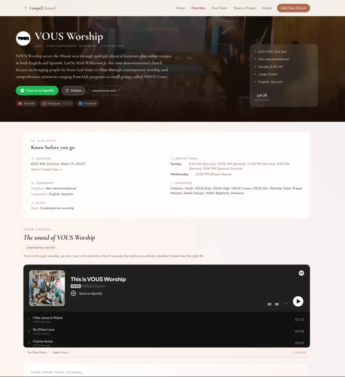 GospelChannel screenshot 4