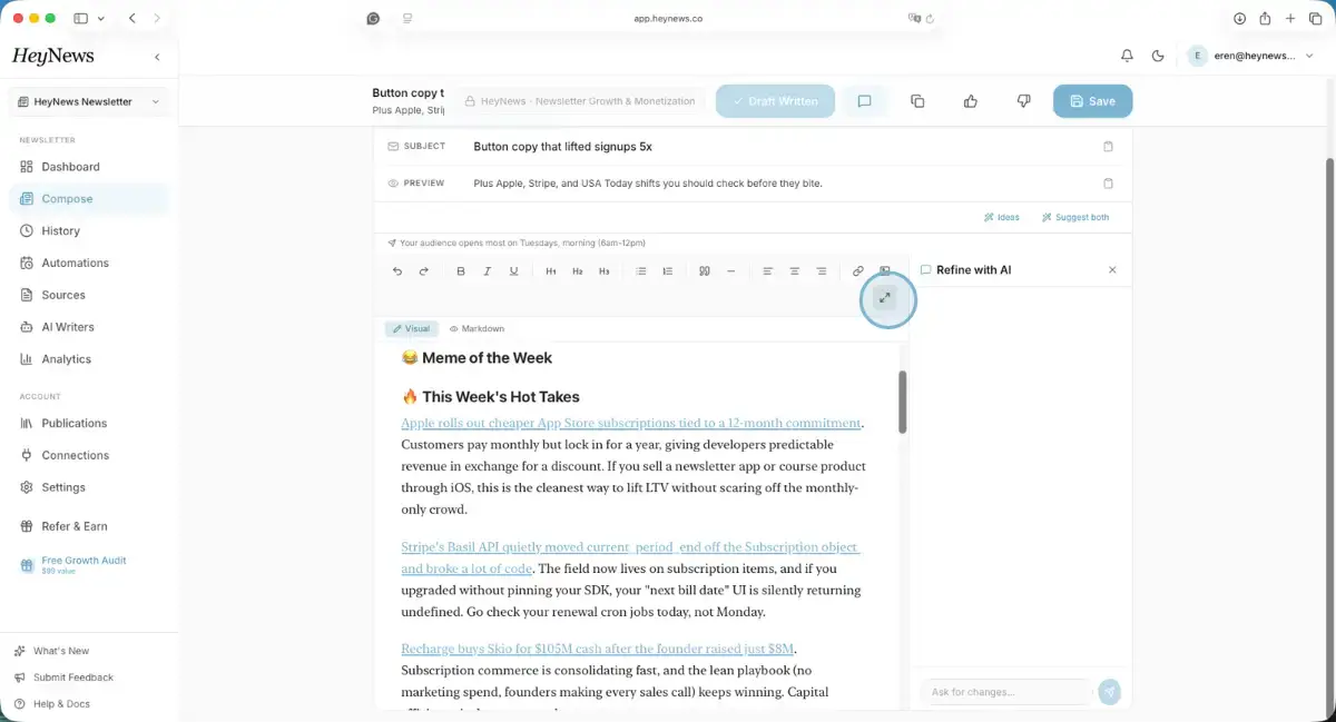 HeyNews screenshot 4