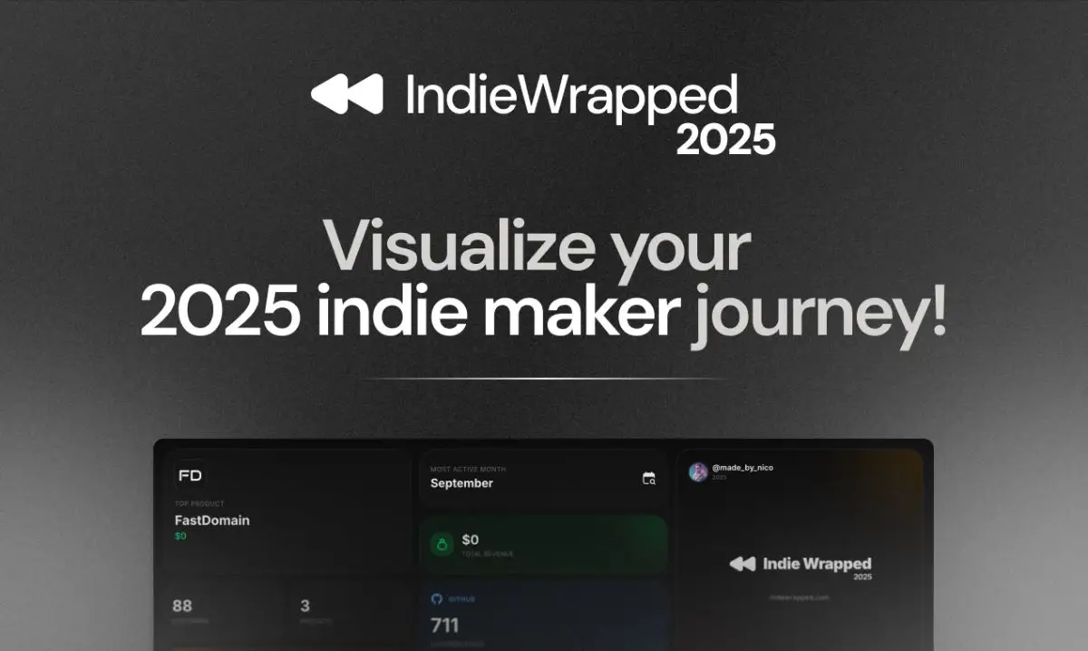 IndieWrapped screenshot 1