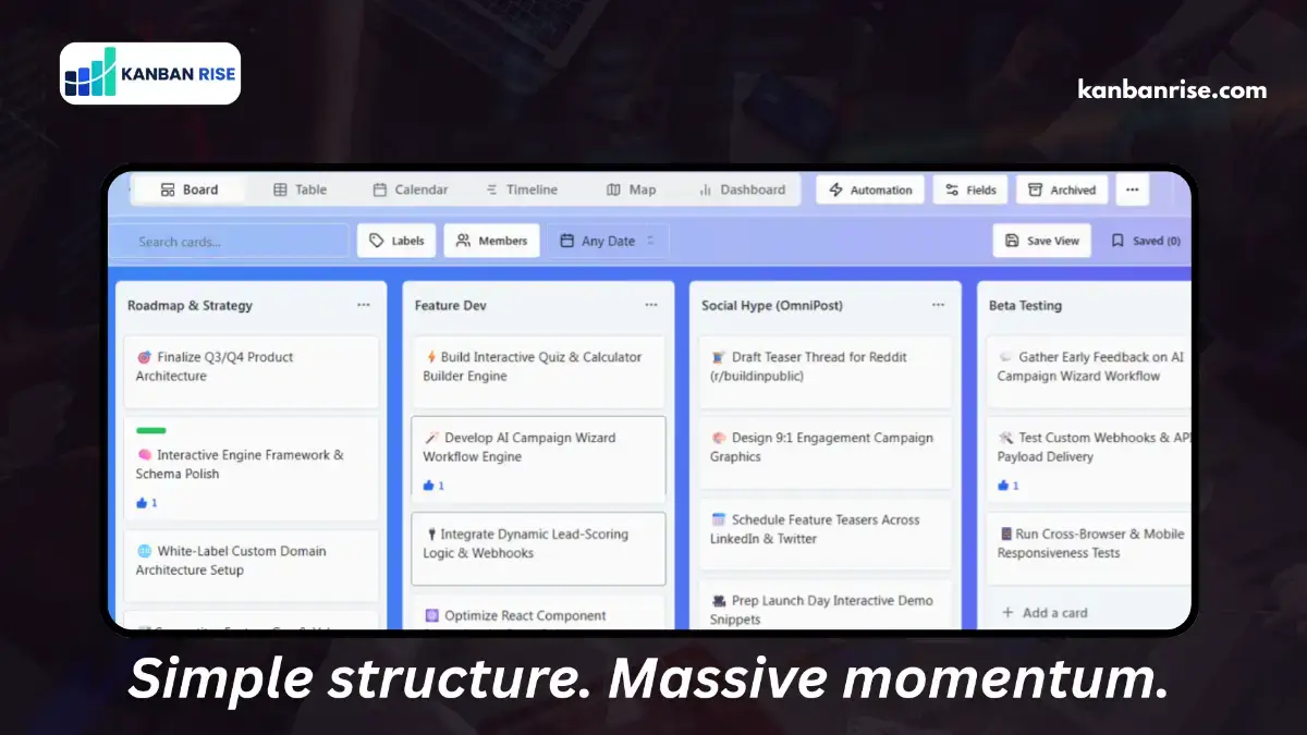Kanban Rise screenshot 4